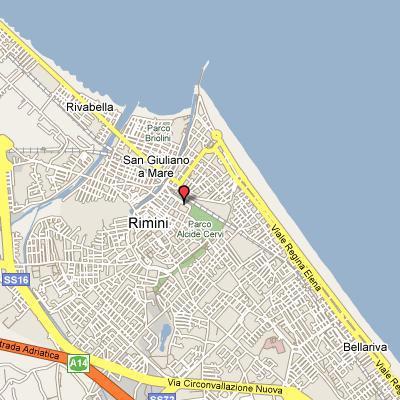 Hotel Moderno Rimini Kültér fotó